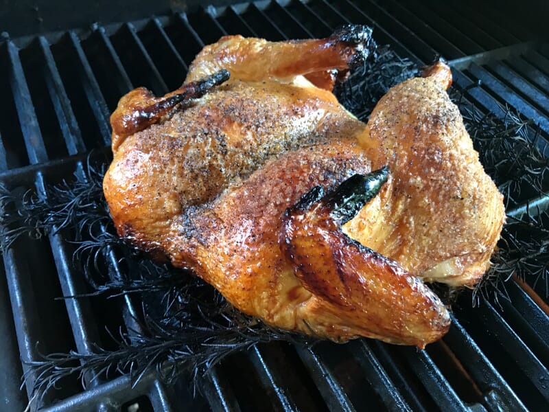 Grill Roasted Chicken