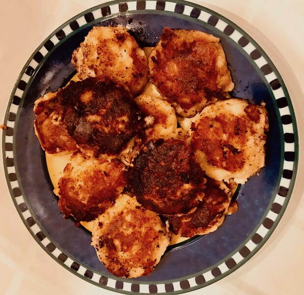Rishi’s Potato Pancakes