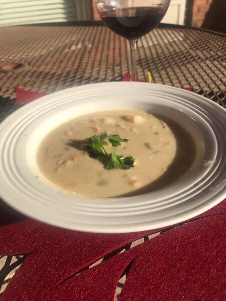 New England (a.k.a. Speonk’s) Clam Chowder