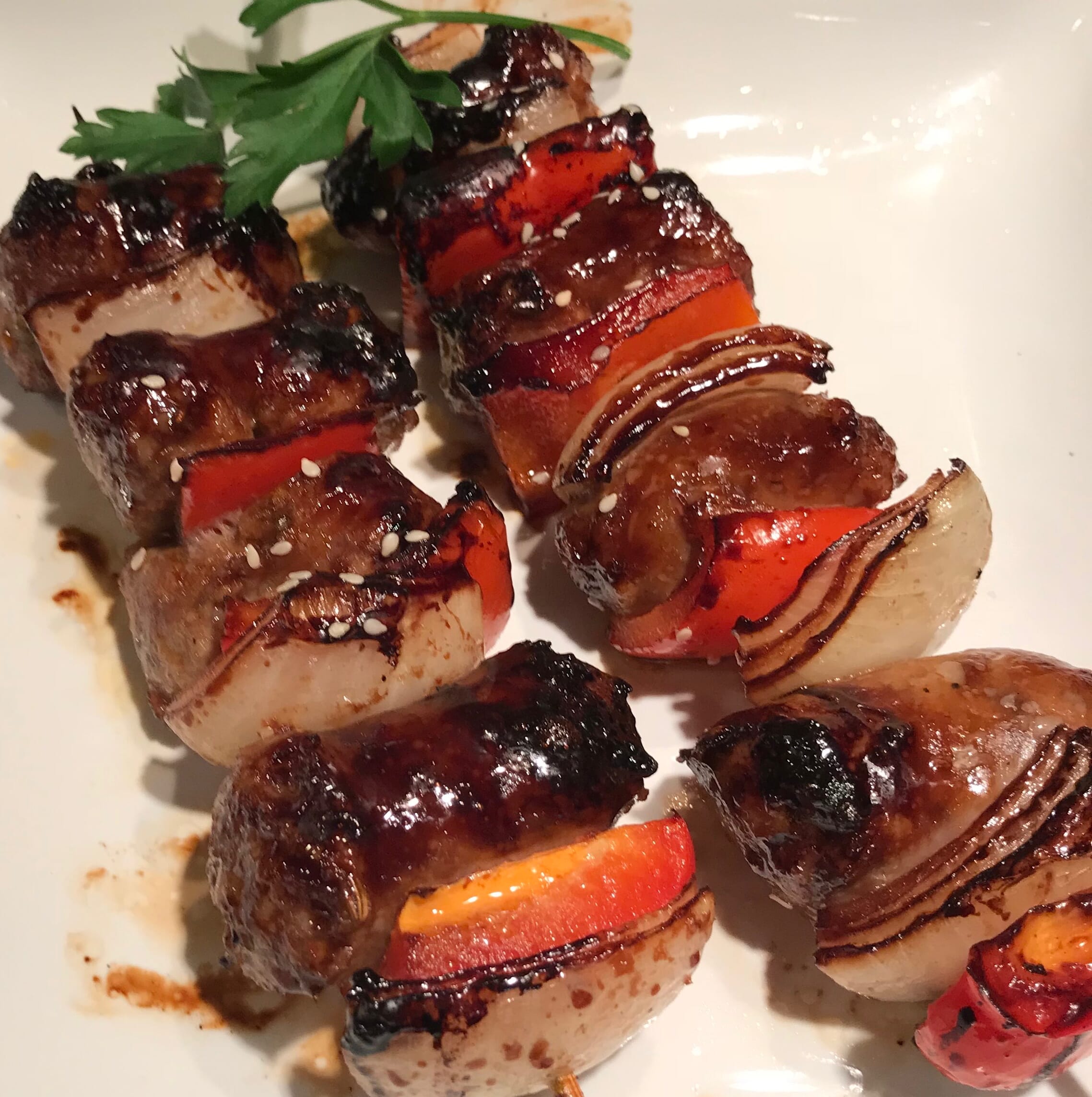 Sausage & Peppers Teriyaki