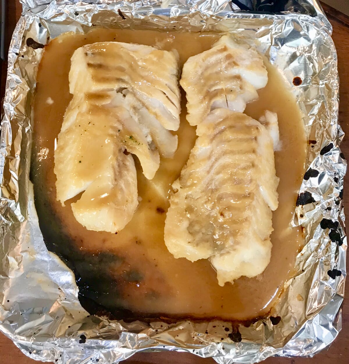 Grill Roasted Miso Cod