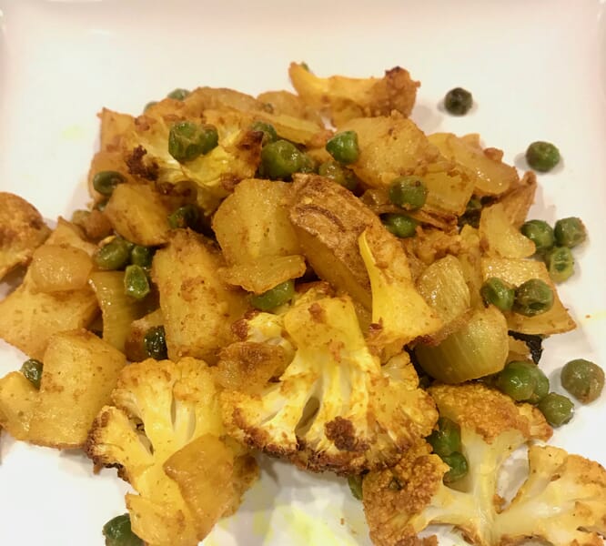 Indian Roasted Cauliflower